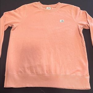 The North Face women’s Light Pink Crewneck Sweatshirt